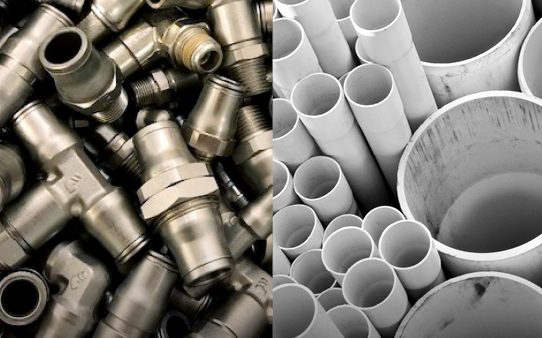 Fittings, valves, pipe & hose