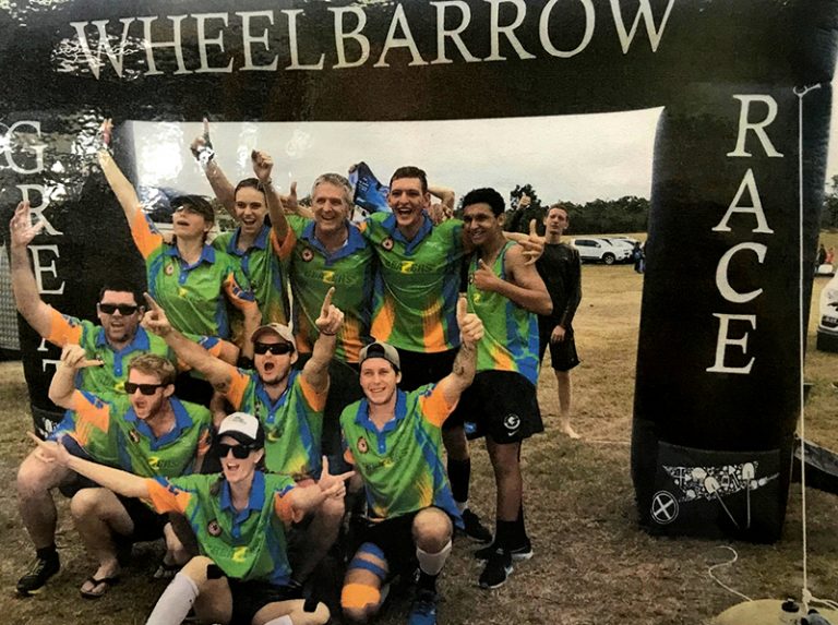 Wheelbarrow Race - Think Water Mareeba