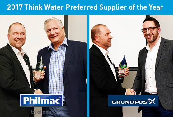 Congratulations to the 2017 Think Water Preferred Suppliers of the Year