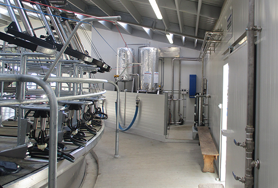 Centrus Composite Dairy Platform at Waikato Dairy Farm